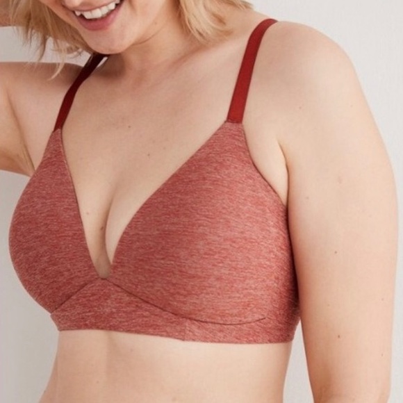 aerie Real Sunnie Wireless Racerback Bra Lined 32D - Picture 1 of 5